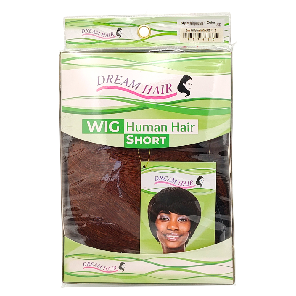 Dream Hair Health & Beauty Dream Hair Wig HUMAN HAIR Short 0006