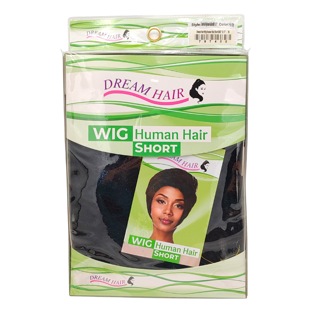 Dream Hair Health & Beauty Dream Hair Wig HUMAN HAIR Short 0007
