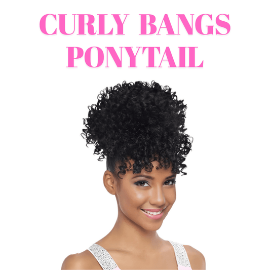Dream Hair Health & Beauty Dreamhair Curly Ponytail Bangs