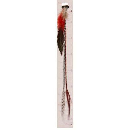 Dream Hair Health & Beauty FHCS1585 Dream Hair One Clip-In Feather Extensions Kunsthaar