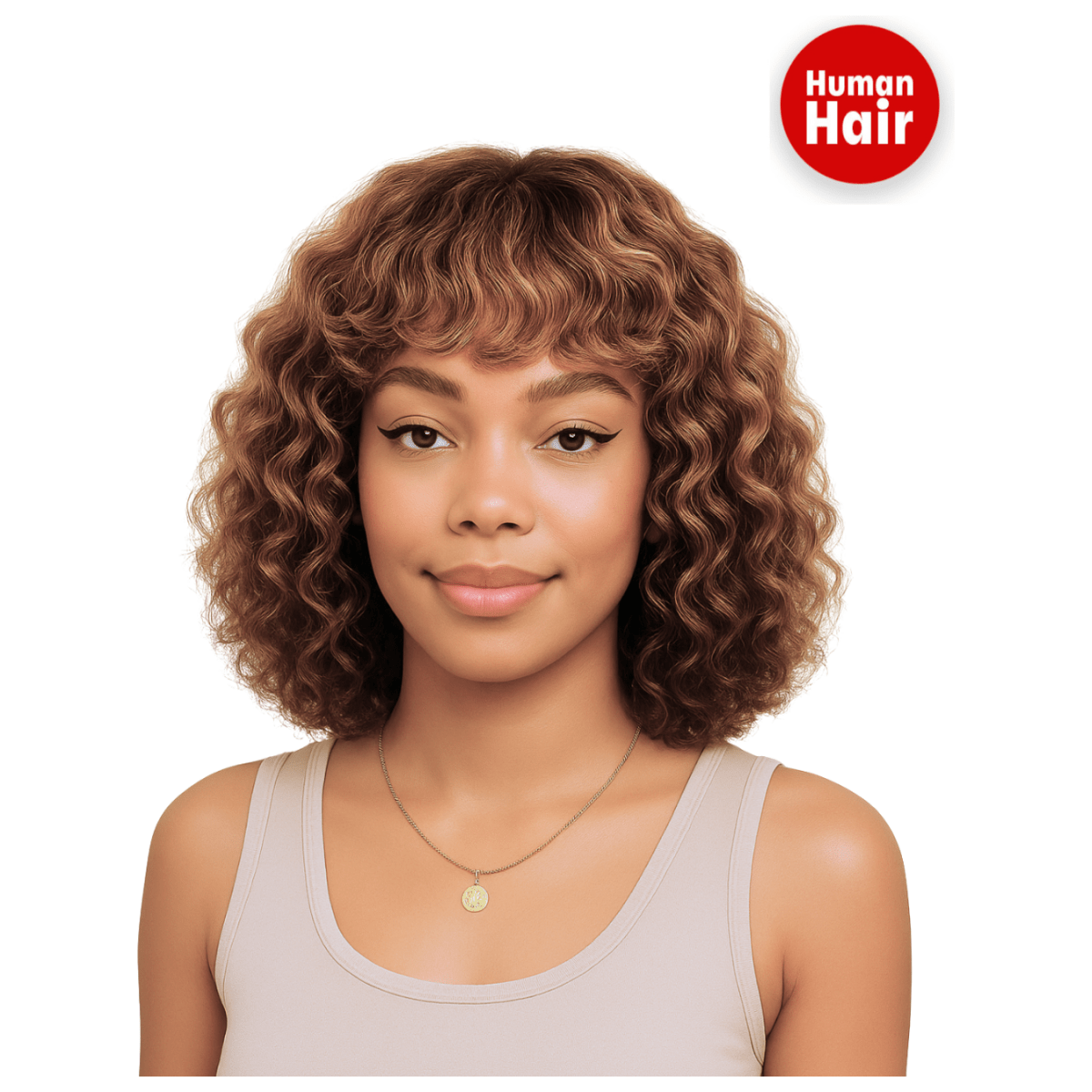 Dream Hair Health & Beauty #Highlight color Dream Hair Human Hair bangs bob wig 12"