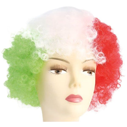 Dream Hair Health & Beauty #Italy Dream Hair Wig Afro Country Flags Medium Synthetic Hair