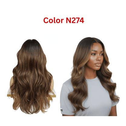 Dream Hair Health & Beauty #N274 Dream Hair Wavy 13x6 Glueless Wig 18"