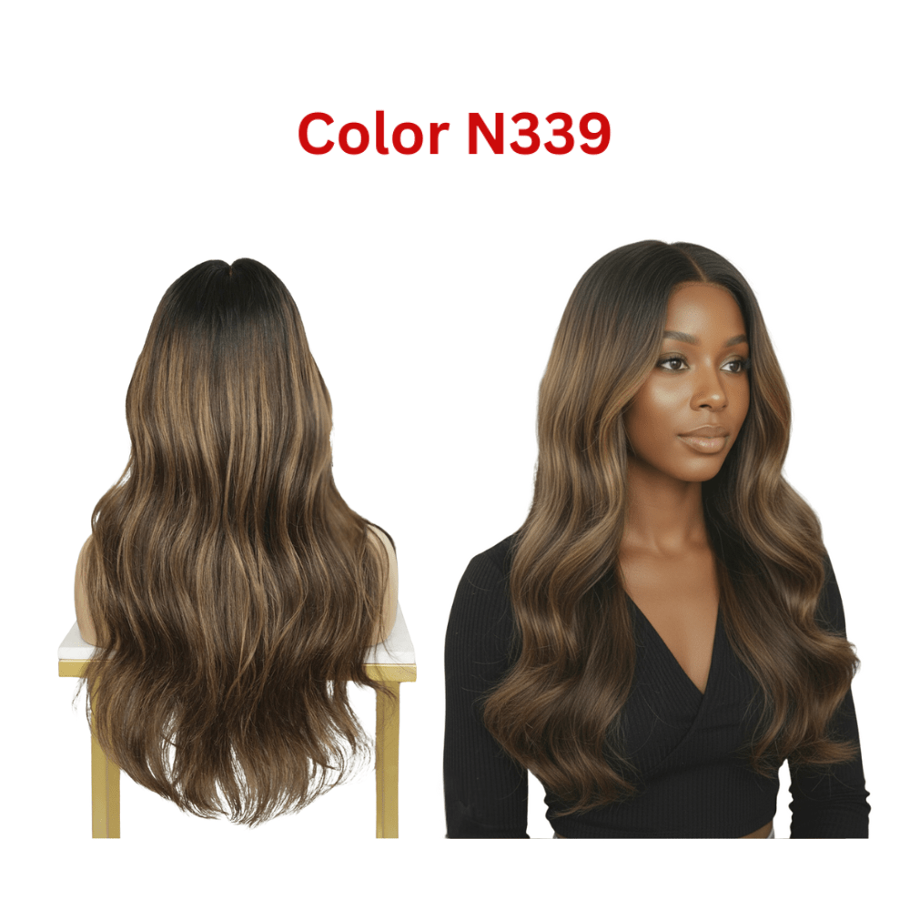 Dream Hair Health & Beauty #N339 Dream Hair Wavy 13x6 Glueless Wig 18"