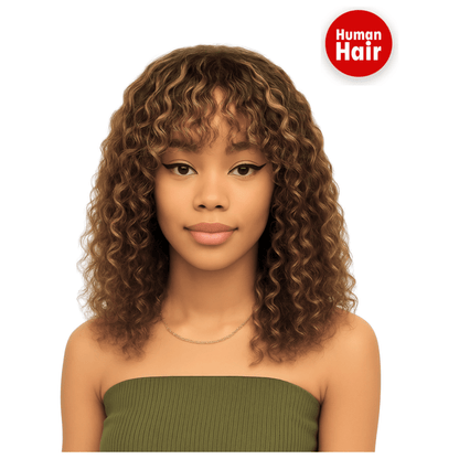 Dream Hair Health & Beauty #P4/27 Dream Hair Human Hair bangs bob wig 12"