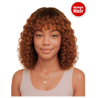 Dream Hair Health & Beauty #P4/30 Dream Hair Human Hair bangs bob wig 12"
