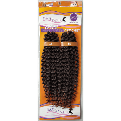 Dream Hair Health & Beauty T2/30 Dream Hair Rahwa Crochet 15" (2 pcs)