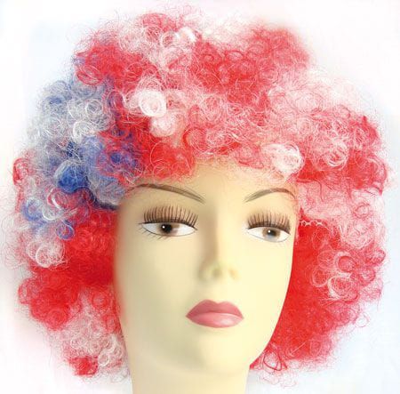 Dream Hair Health & Beauty #USA Dream Hair Wig Afro Country Flags Medium Synthetic Hair