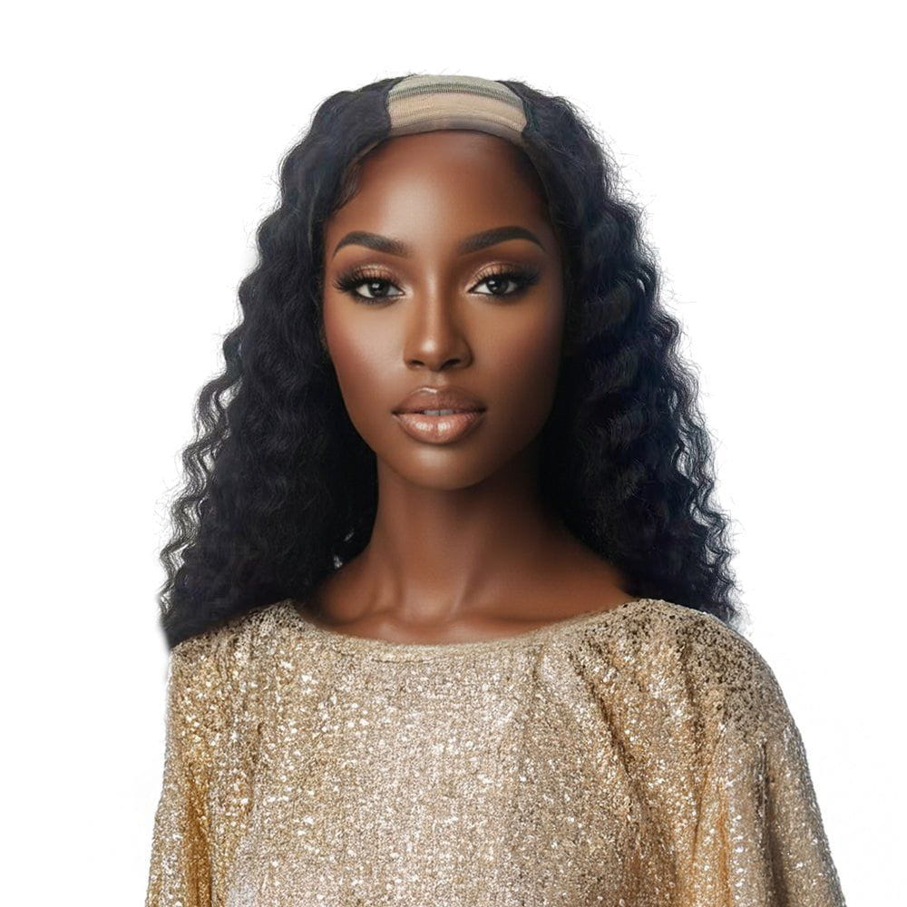 Dream Hair Health & Beauty Wavy Dream Hair U-part wig Straight & Wavy 22inch (natural color)