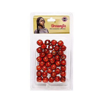 Dreamfix Health & Beauty 03 Dreamfix Hair Wood Beads For Children