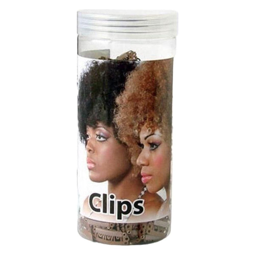 Dreamfix Health & Beauty 500-pcs-6-teeth-28cmmedium-brawn Dreamfix Premium Hair Clips Non-Slip Styling Accessories