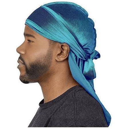 Dreamfix Health & Beauty Aquamarine Dreamfix Durag Silky Velvet Cap Ultimate Compression for 360° Waves
