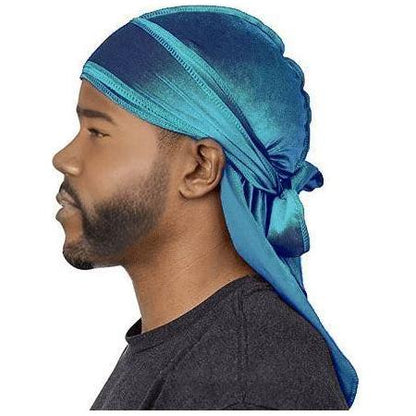 Dreamfix Health & Beauty Aquamarine Dreamfix Durag Silky Velvet Cap Ultimate Compression for 360° Waves