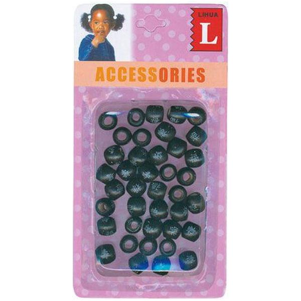Dreamfix Health & Beauty Black (40 Pcs) Dreamfix Small Wooden Beads(40 /24 Pcs)