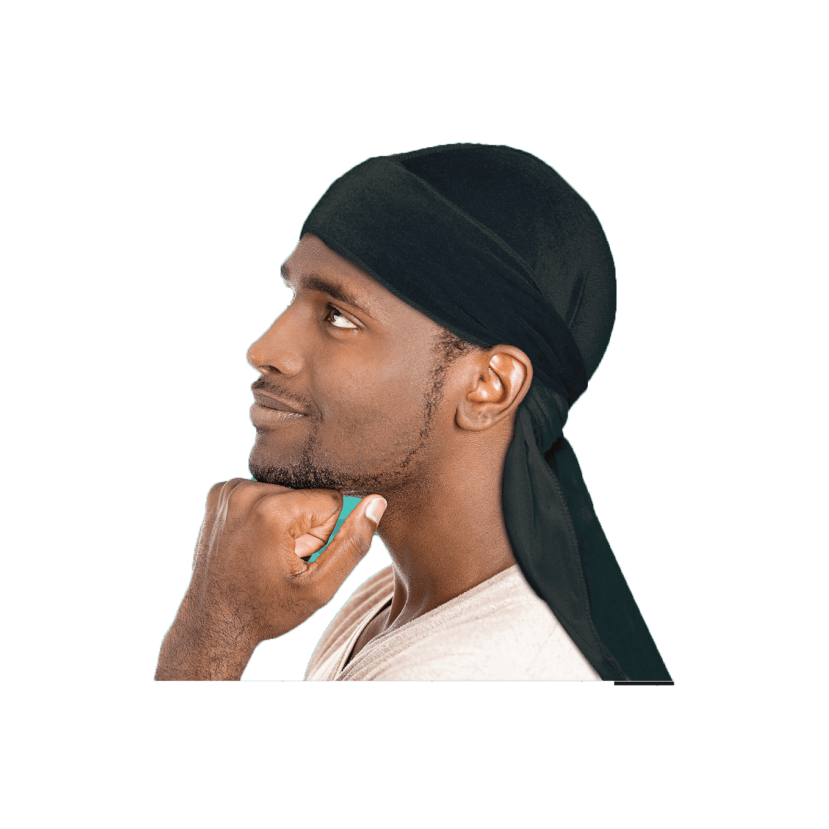 Dreamfix Health & Beauty Black Dreamfix Durag Silky Velvet Cap Ultimate Compression for 360° Waves