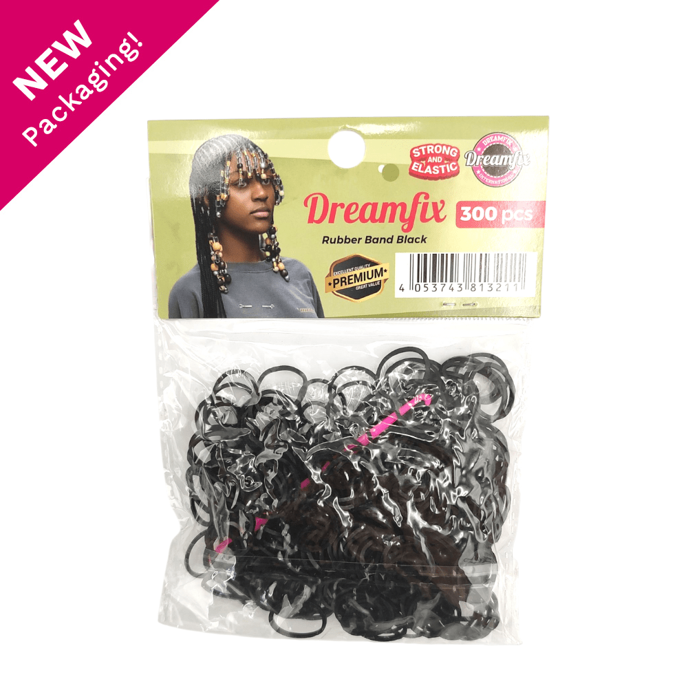Dreamfix Health & Beauty Black Dreamfix Rubber Band 300 pcs