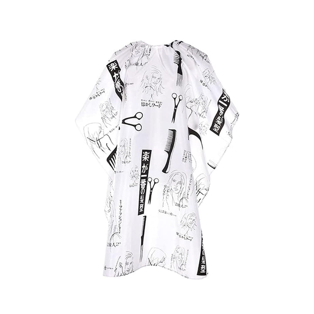 Dreamfix Health & Beauty Black On White Dreamfix - Salon hairdresser cape