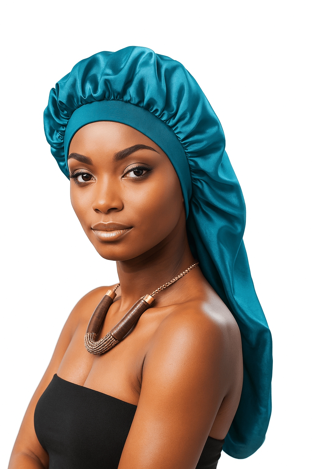 Dreamfix Health & Beauty Blau #Blue Dreamfix Double Layer Long Hair Bonnet