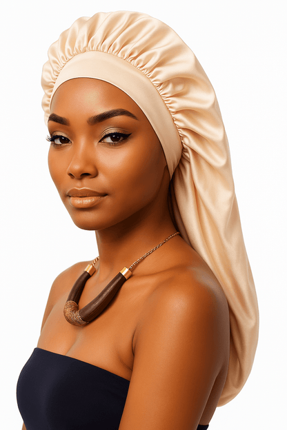 Dreamfix Health & Beauty Blond #1010 Dreamfix Double Layer Long Hair Bonnet