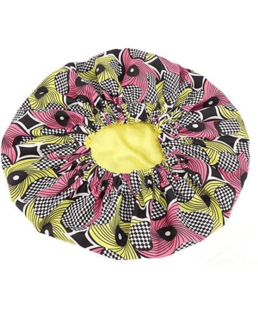 Dreamfix Health & Beauty Blue -Pink Dreamfix Ankara Print Bonnet Adult