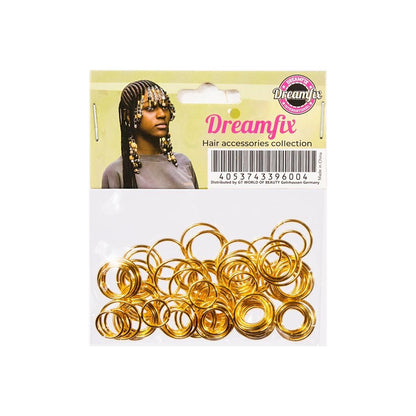 Dreamfix Health & Beauty Dreamfix African Women Spring Twist Hair Rings 60 pcs