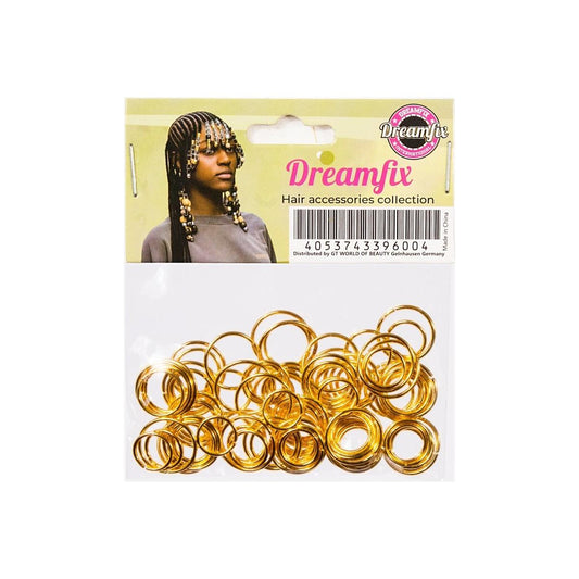 Dreamfix Health & Beauty Dreamfix African Women Spring Twist Hair Rings 60 pcs