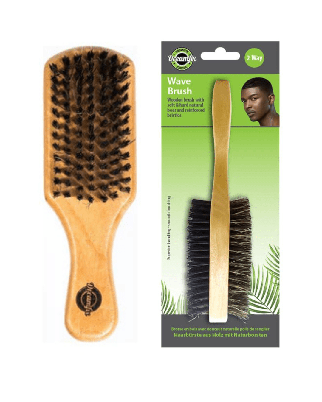 Dreamfix Health & Beauty Dreamfix Brush 2 Way Wave Long Handle