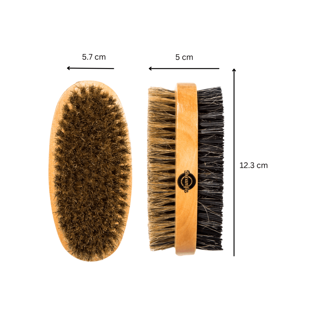 Dreamfix Health & Beauty Dreamfix Brush Two Way Military Brush