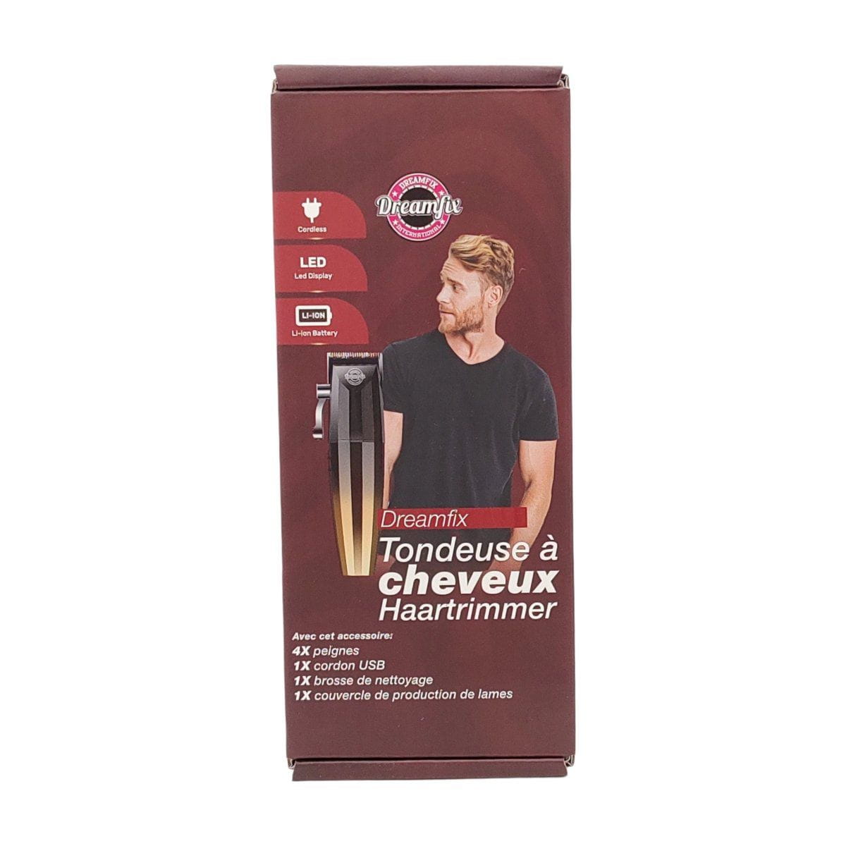 Dreamfix Health & Beauty Dreamfix Cordless Hair Clippers for Men – USB Rechargeable