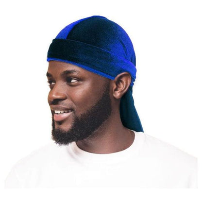 Dreamfix Health & Beauty Dreamfix Durag Korea Velvet : Royal Blue Dreamfix Durag Korea Velvet