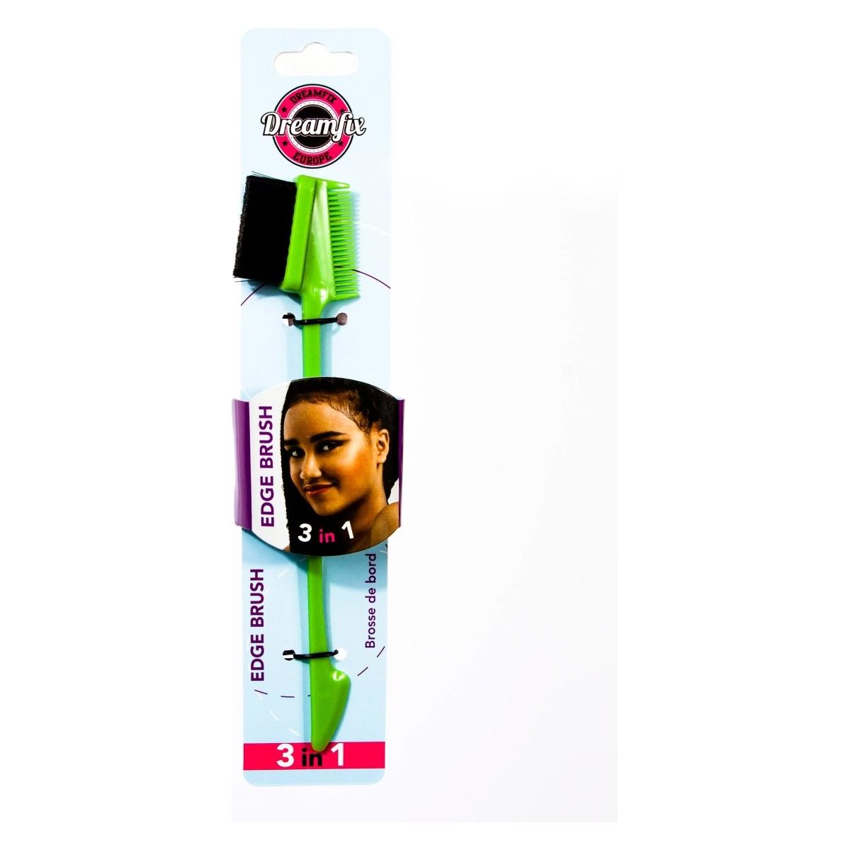 Dreamfix Health & Beauty Dreamfix Edge Brush 3 in 1 Brush, Comb  & Spatula
