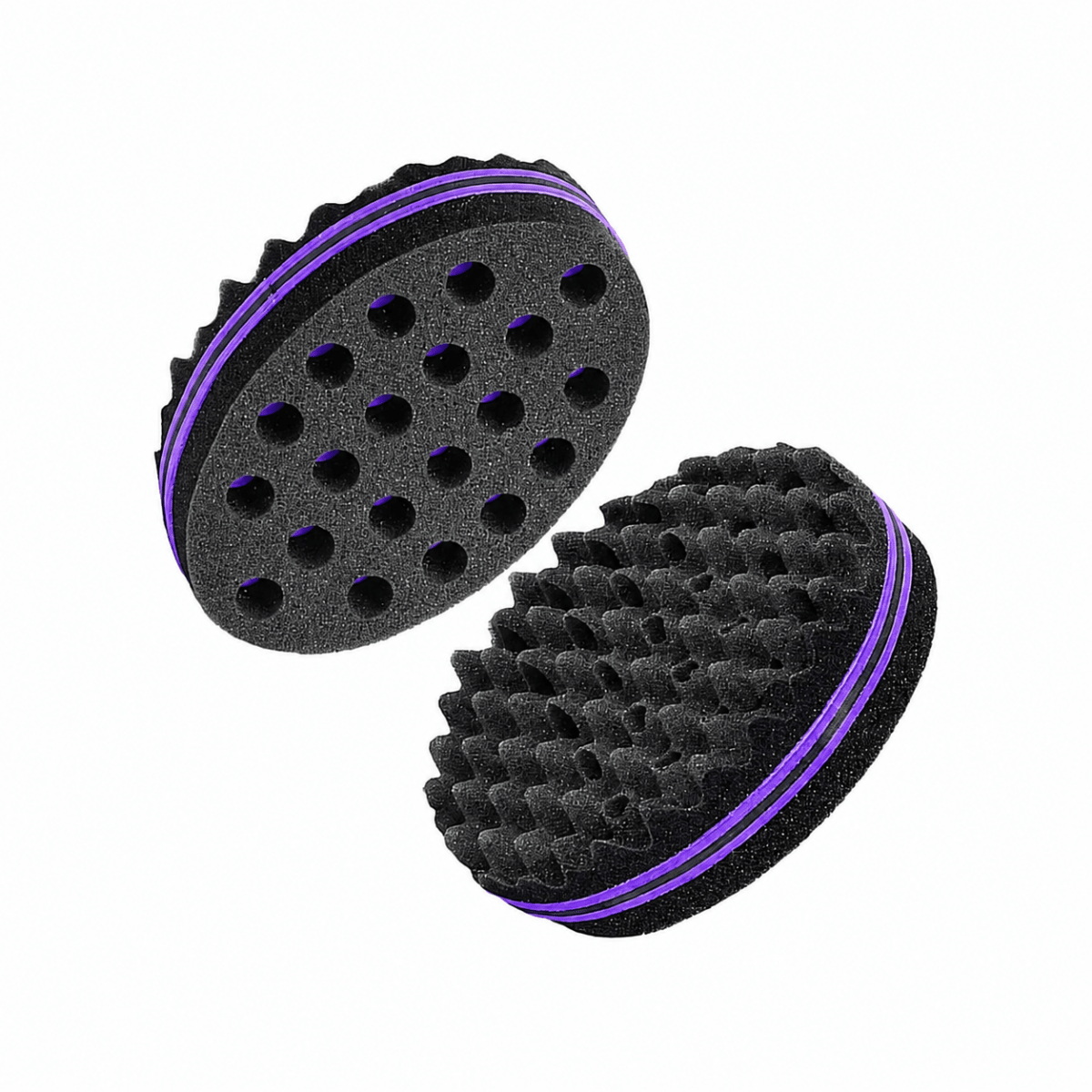Dreamfix Health & Beauty Dreamfix - Éponge à dreadlocks double face en mousse (ovale) - Violet