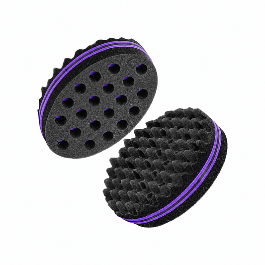 Dreamfix Health & Beauty Dreamfix - Éponge à dreadlocks double face en mousse (ovale) - Violet