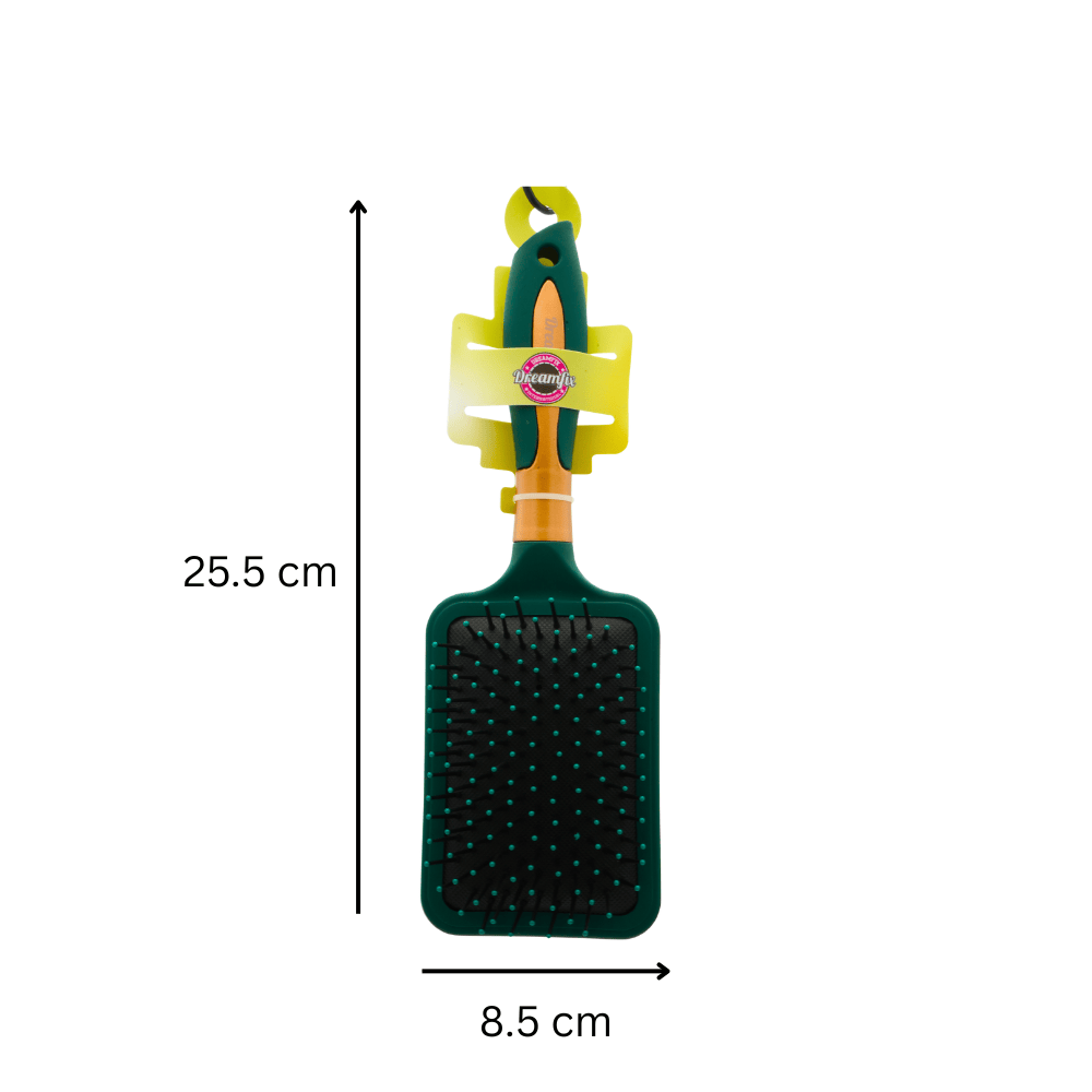 Dreamfix Health & Beauty Dreamfix Green Air Cushion Brush (Square & Vent & Paddle)