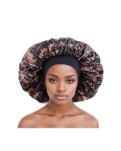 Dreamfix Health & Beauty Dreamfix Large Print Bonnet -Adult Leopard Dreamfix Grand Bonnet Imprimé Adulte