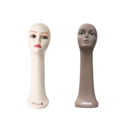 Dreamfix Health & Beauty Dreamfix Mannequin, S22/Dekokopf, Perückenkopf Blonde/Brown