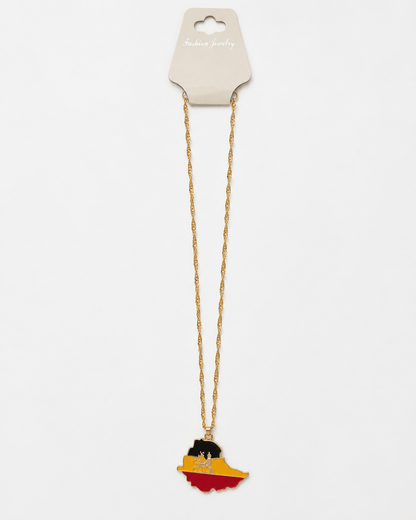 Dreamfix Health & Beauty Dreamfix - Pendentif éthiopien avec emblème du lion