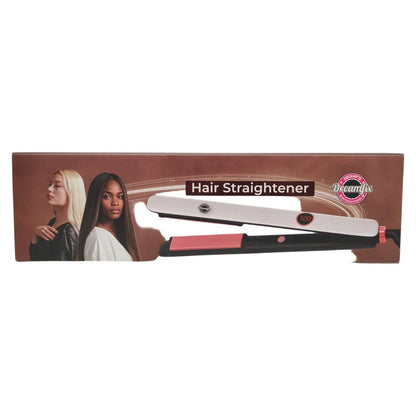 Dreamfix Health & Beauty Dreamfix Salon Hair Straightener with LCD Display (White)