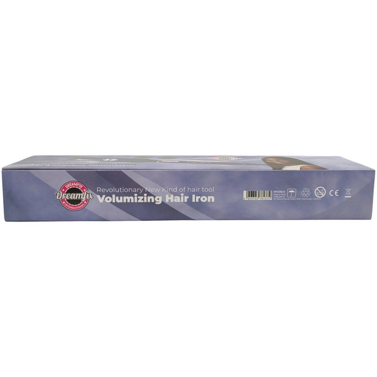 Dreamfix Health & Beauty Dreamfix Sleek Ceramic Flat Iron with Digital Control (Black)