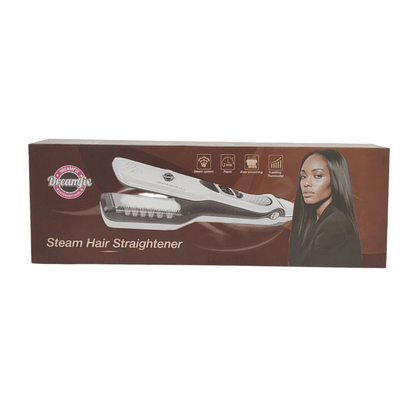 Dreamfix Health & Beauty Dreamfix Steam-Infused Nano Brush Straightener (White)