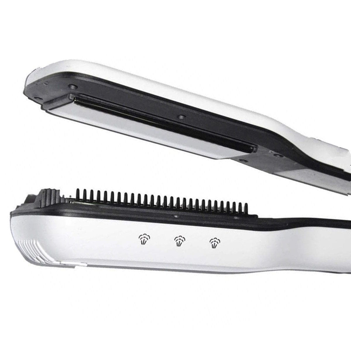Dreamfix Health & Beauty Dreamfix Steam-Infused Nano Brush Straightener (White)
