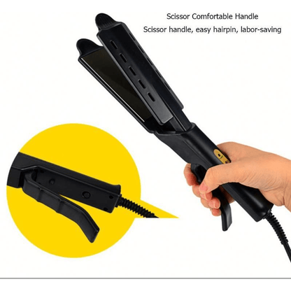 Dreamfix Health & Beauty Dreamfix Titanium InstaHeat Wet & Dry Straightener (Black)