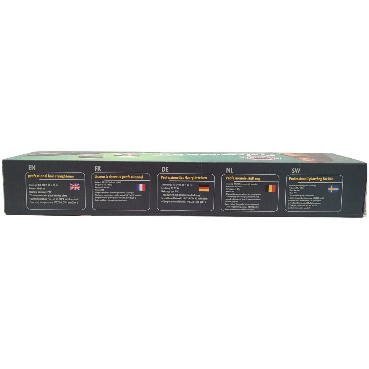 Dreamfix Health & Beauty Dreamfix Titanium InstaHeat Wet & Dry Straightener (Black)