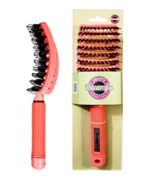 Dreamfix Health & Beauty Dreamfix Vent Hair Brush w/Nylon & Boar Bristle Pink