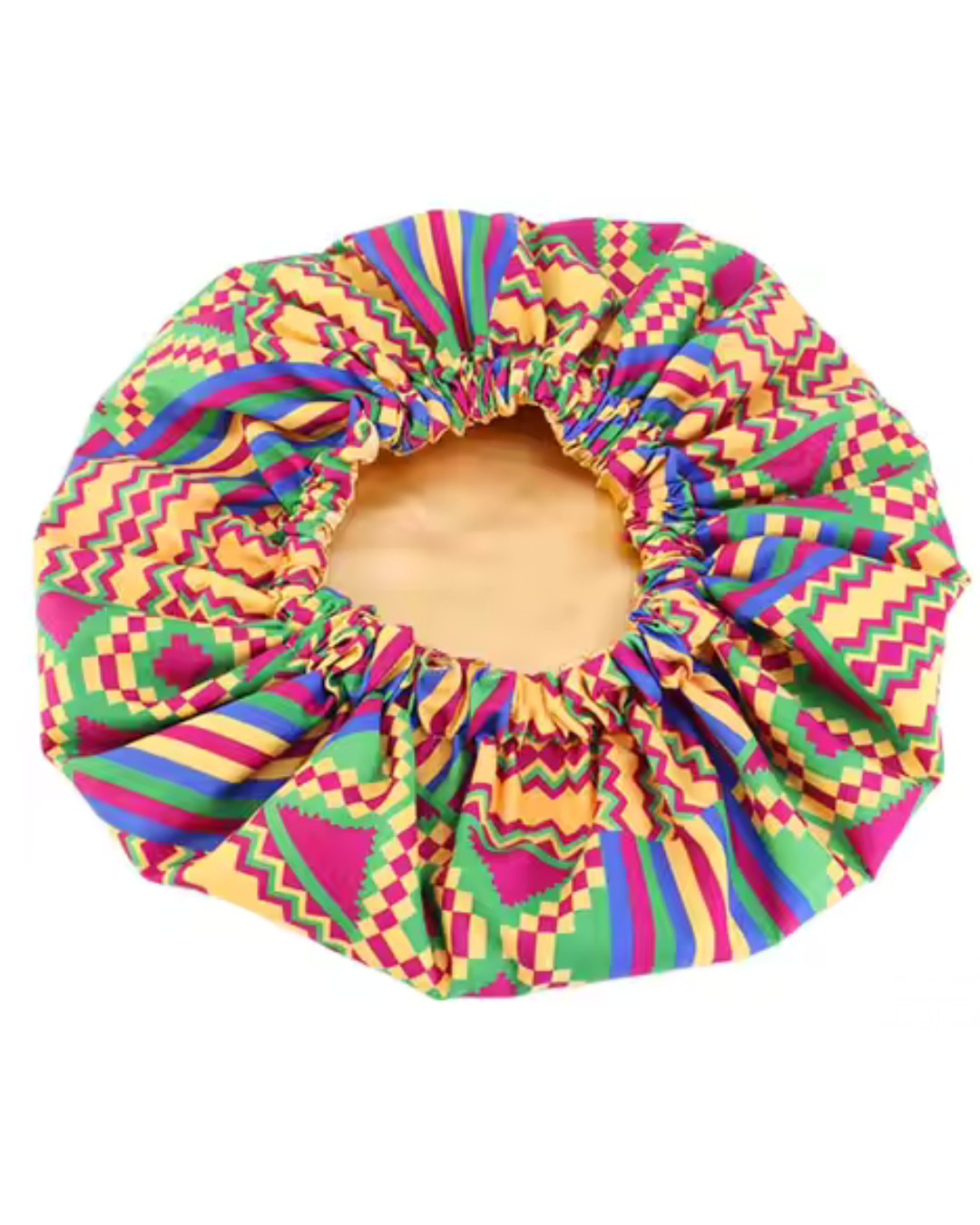 Dreamfix Health & Beauty Gelb Mix Ombre #PTLR Yellow Dreamfix Ankara Print Bonnet Adult