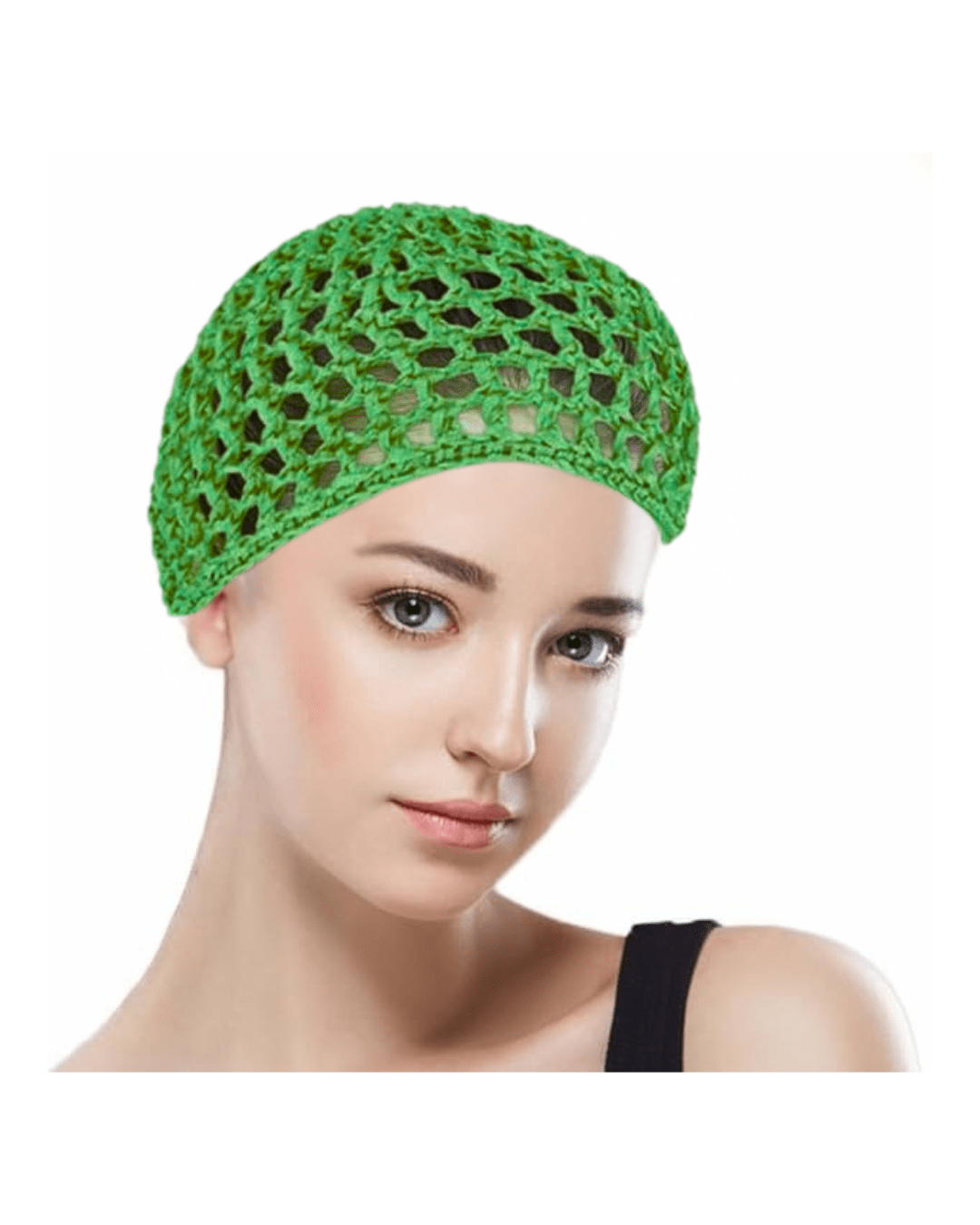 Dreamfix Health & Beauty Green Dreamfix Hair Net Caps