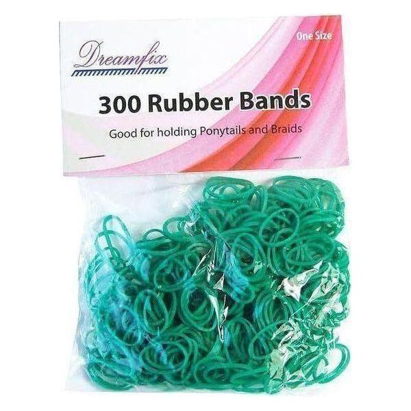 Dreamfix Health & Beauty Green Dreamfix Rubber Band 300 pcs
