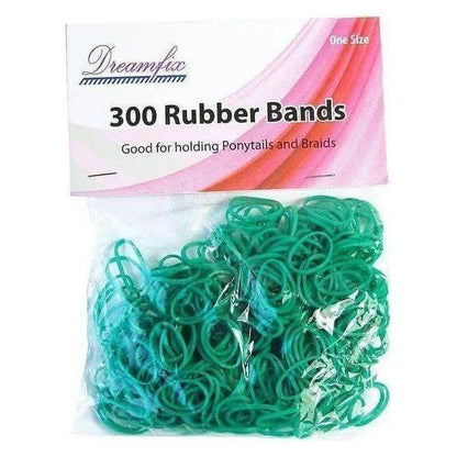 Dreamfix Health & Beauty Green Dreamfix Rubber Band 300 pcs