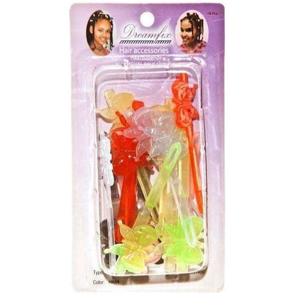 Dreamfix Health & Beauty #Ha04 Assorted Dreamfix Kids Hair Accessories 18Pcs