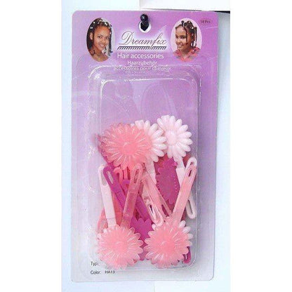 Dreamfix Health & Beauty #Ha13  Pink Tone Dreamfix Kids Hair Accessories 18Pcs